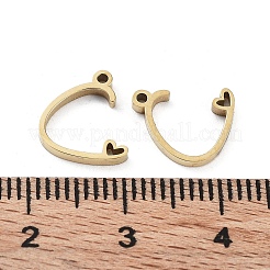 304 Stainless Steel Charms&nbsp;X-STAS-M327-02G-C