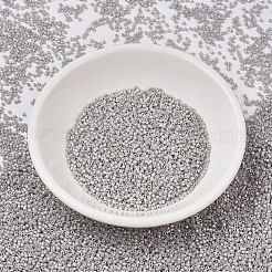 MIYUKIデリカビーズ  シリンダー  日本製シードビーズ  11/0  （db1538)不透明ライトスモークセイロン  1.3x1.6mm  穴：0.8mm  約2000個/10g&nbsp;X-SEED-J020-DB1538