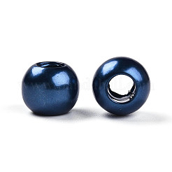 ABS Plastic Imitation Pearl European Beads&nbsp;MACR-R530-12mm-A65