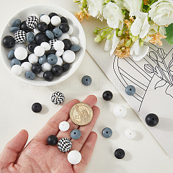 100Pcs Silicone Beads&nbsp;SIL-SP0001-21B
