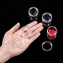 プラスチックビーズ収納ケース  長方形  透明  16x12.2x5.5cm  容量：20ml（0.67液量オンス）  約12個/セット&nbsp;C002Y