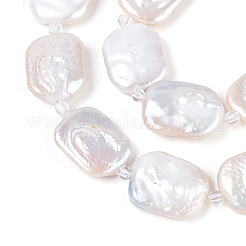 Natural Baroque Keshi Pearl Beads Strands&nbsp;PEAR-D07-03
