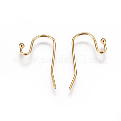 304 Stainless Steel Earring Hooks&nbsp;X-STAS-F227-27-G