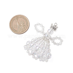 Transparent Acrylic Big Pendants&nbsp;PALLOY-MZ01193-01