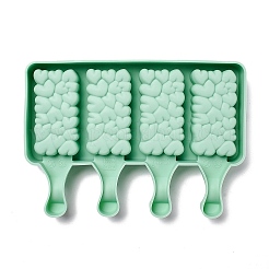 Food Grade DIY Rectangle Ice-cream Silicone Molds&nbsp;LS-DIY-D062-03A