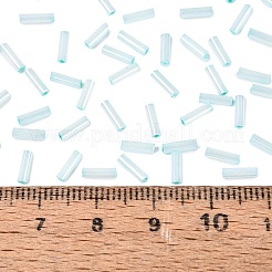 FGB Grade A Glass Round Bugle Beads&nbsp;SEED-Q040-06A-04