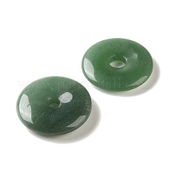 Natural Green Aventurine Chinese Safety Buckle Pendants&nbsp;G-B192-02A