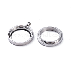 304 Stainless Steel Pendants&nbsp;STAS-D097-05B-P