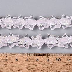 Handmade Foil Glass Beads Strands&nbsp;FOIL-Q002-07E