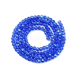 Electroplate Glass Beads Strands&nbsp;EGLA-A044-T2mm-L31