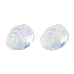 Transparent Electroplate Glass Beads&nbsp;GLAA-N035-022-K01