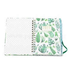2022 Spiral Notebook with 12 Month Tabs&nbsp;AJEW-H132-01B