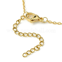 Alloy Interflocking Heart Link Bracelet with Brass Cable Chains&nbsp;BJEW-JB09797