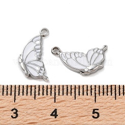 304 Stainless Steel with Enamel Charms&nbsp;STAS-L022-400P-04