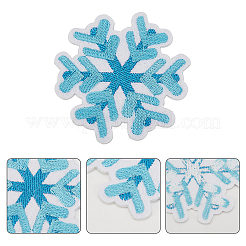 Computerized Embroidery Cloth Iron on/Sew on Patches&nbsp;DIY-WH0304-192B