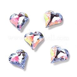 Light AB Style Glass Rhinestone Cabochons&nbsp;RGLA-J017-B-LA