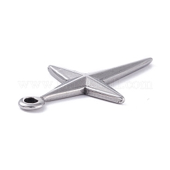 Non-Tarnish 304 Stainless Steel Pendants&nbsp;STAS-P288-01P