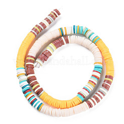 Handmade Polymer Clay Bead Strands&nbsp;CLAY-S096-030E