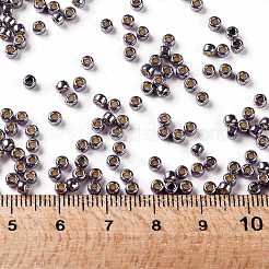 TOHOラウンドシードビーズ  日本製シードビーズ  （pf568)パーマフィニッシュライトアメジストメタリック  8/0  3mm  穴：1mm  約1111個/50g&nbsp;SEED-XTR08-PF0568