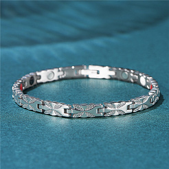 304 Stainless Steel Panther Chain Watch Band Bracelets&nbsp;JB679A