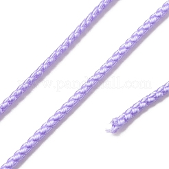 ポリエステル編組コード  ライラック  2mm  約21.87ヤード（20m）/ロール&nbsp;OCOR-F010-D39-2mm