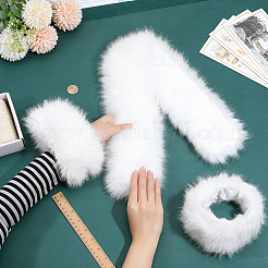 1Pc Imitation Fox Fur Collar&nbsp;AJEW-PH0009-24B