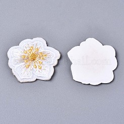 Computerized Embroidery Non Woven Fabric Self-adhesive Patches&nbsp;AJEW-T010-01G