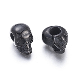Halloween 304 Stainless Steel European Beads&nbsp;STAS-M274-116B