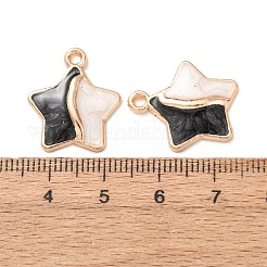 Alloy Enamel Pendants&nbsp;FIND-K030-02A-G