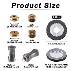 DIY Power Bracelet Making Kit&nbsp;DIY-CF0001-09