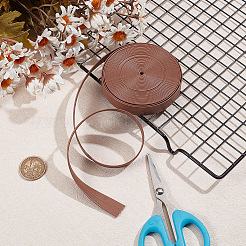 5M Flat PU Imitation Leather Cord&nbsp;LC-WH0009-09B