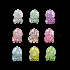 Transparent Crackle Acrylic Beads&nbsp;AC-CBA4496-03