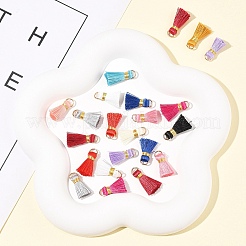 20Pcs Handmade Polycotton(Polyester Cotton) Tassel Decorations&nbsp;FIND-FS0003-27C