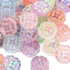 50Pcs Opaque Acrylic Beads&nbsp;OACR-CJ0002-24