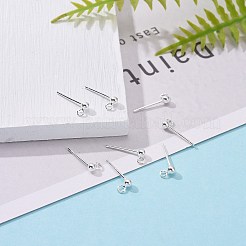 925 Sterling Silver Ear Stud Findings&nbsp;STER-K167-042A-S