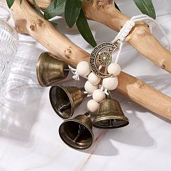 Iron Bell Pendant Decoration&nbsp;HJEW-JM02258