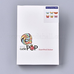 DIY Diamond Painting Stickers Kits For Kids&nbsp;DIY-F051-04