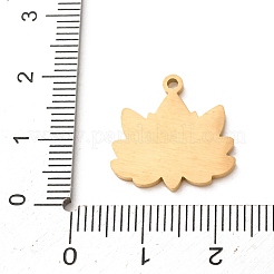 304 Stainless Steel with Red Enamel Pendants&nbsp;SA-CBA061A-05G