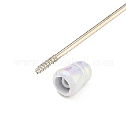 UV Plated Plastic Ball-Point Pen&nbsp;AJEW-C038-03E