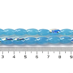 AB Color Plated Electroplate Beads Strands&nbsp;EGLA-H104-04C