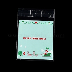 Christmas Theme Plastic Bakeware Bag&nbsp;OPP-Q004-03J