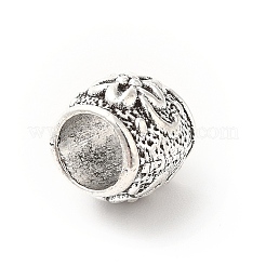 Tibetan Style Alloy European Beads&nbsp;PALLOY-P293-111AS