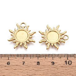 Ion Plating(IP) 201 Stainless Steel Pendants&nbsp;STAS-N098-140LG