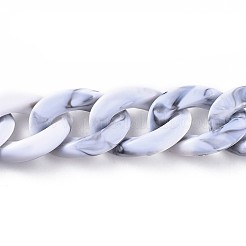 Acrylic Curb Chains&nbsp;X-AJEW-JB00505-05