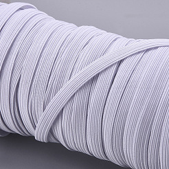 Flat Elastic Rubber Band&nbsp;LS-EC-WH0013-03A