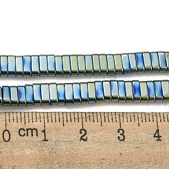 Electroplated Non-magnetic Synthetic Hematite Beads Strands&nbsp;G-C106-B02-02A