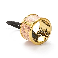 Alloy Ponytail Cuff Rubber Elastic Hair Ties&nbsp;OHAR-P018-A01