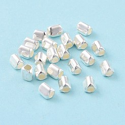 925スターリングシルバービーズ  トライプリズム  銀  3x3x3.5mm  穴：1.5mm  約112個/7g&nbsp;LS-STER-D035-07S