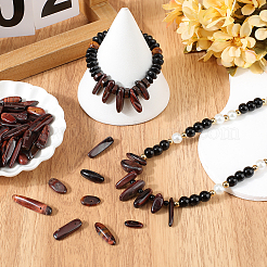 1 Strand Natural Tiger Eye Nuggets Beads Strands&nbsp;G-SC0003-21