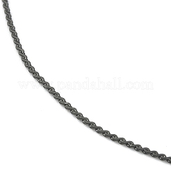 Ion Plating(IP) 304 Stainless Steel Serpentine Chain Anklet&nbsp;AJEW-D059-01